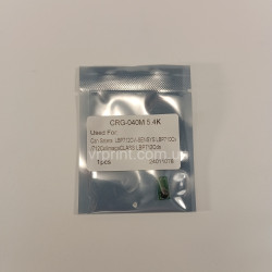 Чіп для картриджа Canon 040 LBP-710 / 712 5.4K Magenta